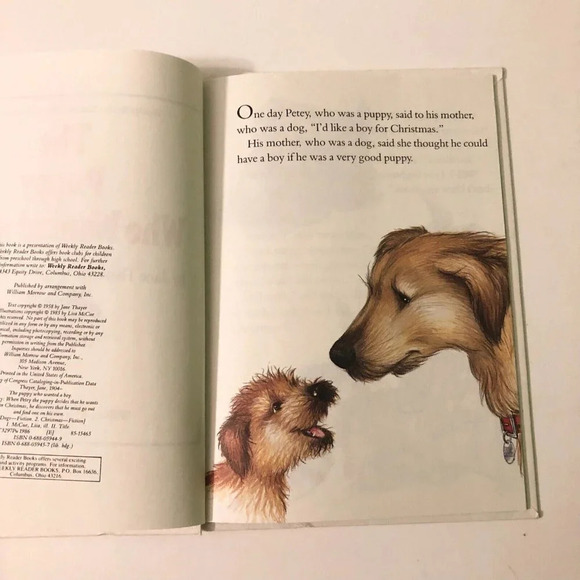 Vintage  1985 The Puppy Who Wanted a Boy By Jane Thayer Hardcover - Picture 7 of 13